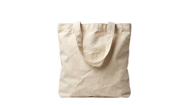 Blank natural cotton canvas reusable tote bag