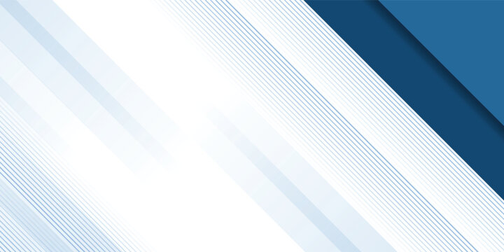 Blue abstract background with white color. Abstract blue background with square shapes. Modern Simple Blue Grey Abstract Background Presentation Design