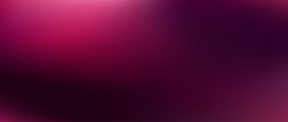 Obraz premium Dark plum color gradient background. Abstract cherry gradation wallpaper. Blurred smooth red purple backdrop. Luxury elegant burgundy texture for banner, flyer, presentation. Vector illustration