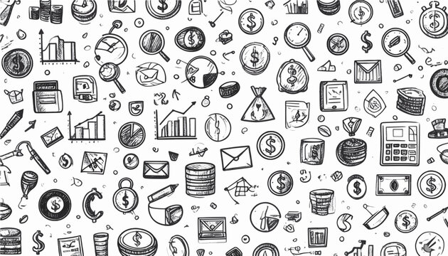 doodle icons set