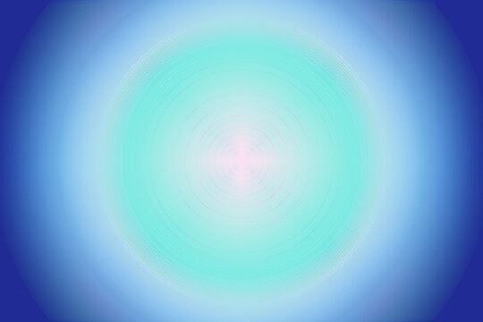 Futuristic glowing radial gradient background with fine concentric rings in shades of blue and cyan