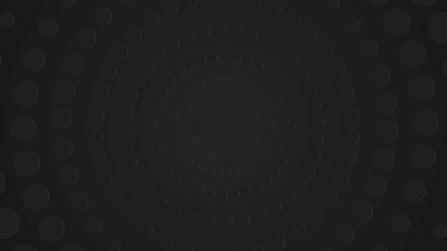 circle dot wave spiral loop tunnel abstract background