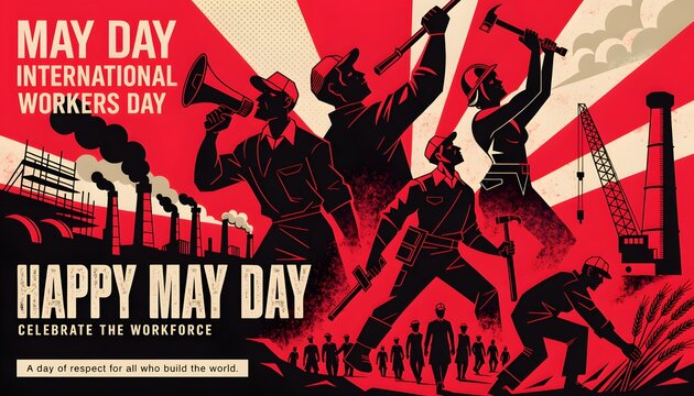 May Day Celebrating International Workers And Labor Rights