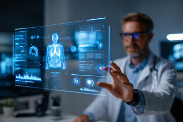 Fototapeta premium Virtual Doctor Appointment