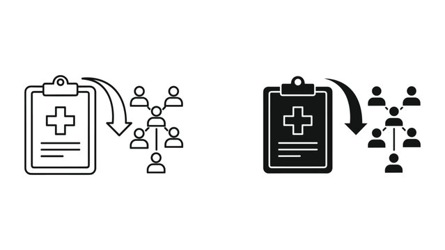 Medical records and patient data exchange between healthcare providers and patients