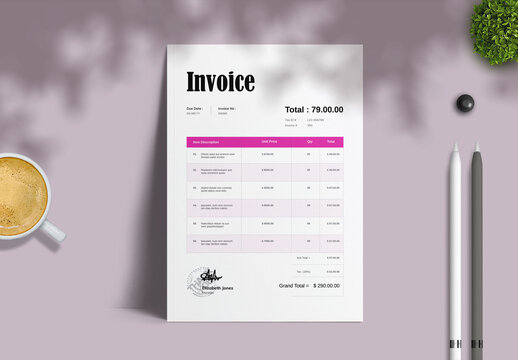 Clean Invoice