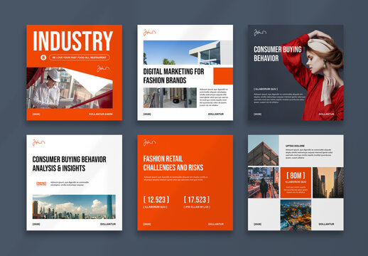 Industry Social Media Post Layout