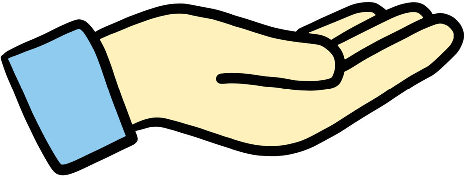 vector hand icon