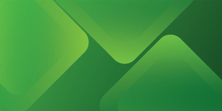 Green Abstract Geometric Background Design for Eco Business and Technology Presentations