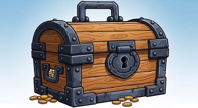 Gilded Promise: A Locked Chest of Untold Riches