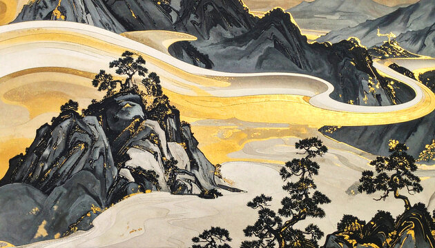 山水画 山水画 Images – Browse 1,847 Stock Photos, Vectors, and Video