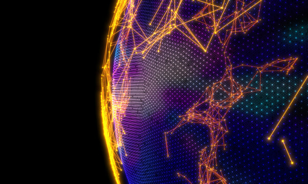 Technology Earth Network Wireless Communication Big Data