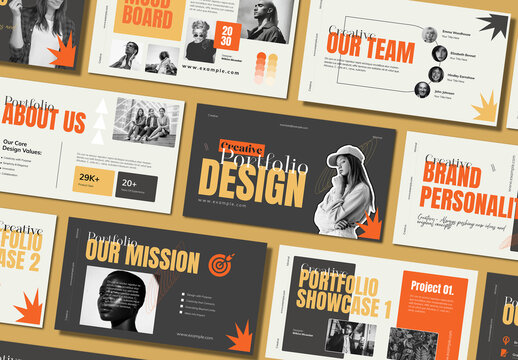Creative Portfolio Presentation Design Template
