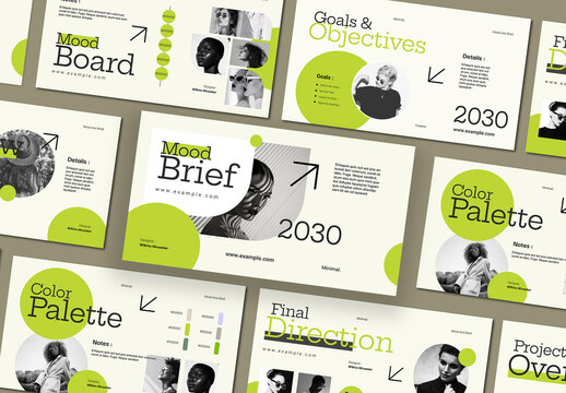 Mood and Brief Presentation Template Design