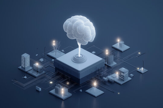 Concept of an AI-powered business decision intelligence engine