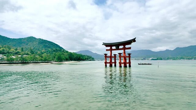 宮島の美しい風景