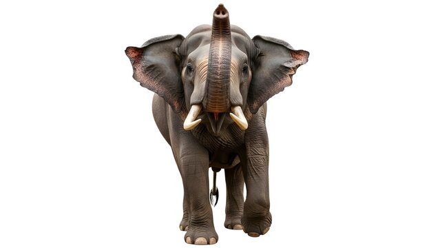Elephant Trunk Swing Action Isolated Cut-Out