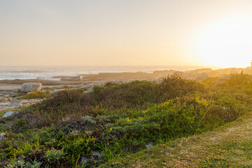 Beautiful sunset over the Atlantic Ocean © Evgeny Karandaev
