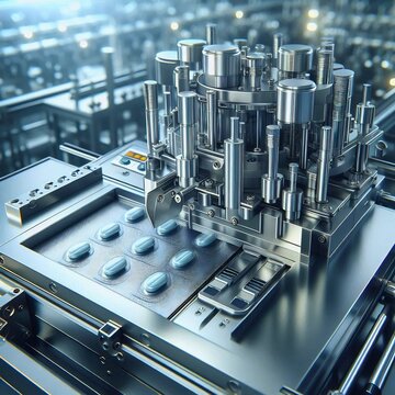 Pharmaceuticals liquid blister Machine