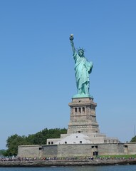 Fototapeta premium Statue of Liberty on Liberty Island, New York City, USA