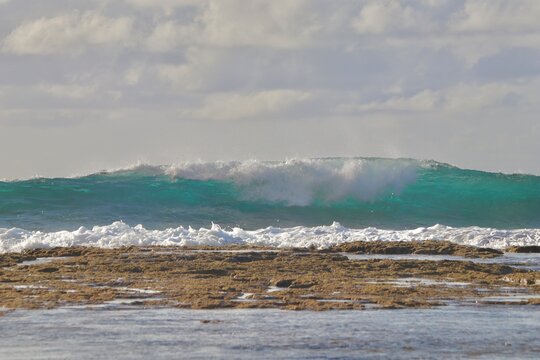 Turquoise Water over Beach Hawai'i
