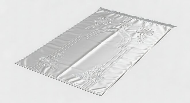 Silver Mylar Emergency Blanket for Survival and First Aid.