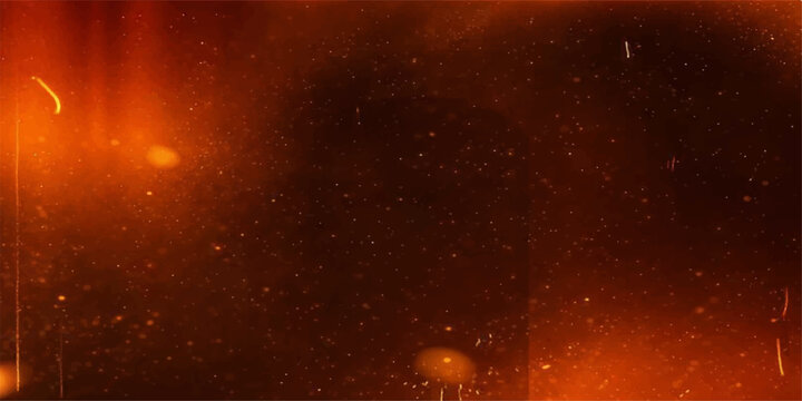 Glistening water drops on glass reflect an abstract blue nebula glowing across the dark cosmic night sky filled with bright star particles