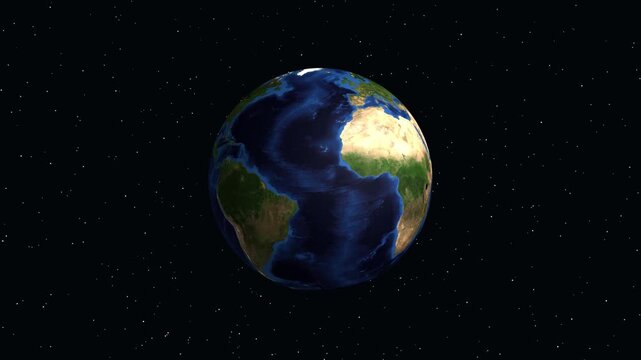 Animated Earth Zoom to Santa Rosa de Copan in Honduras