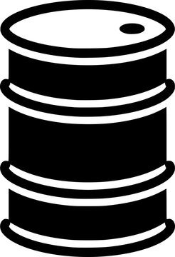 oil barrel icon vector