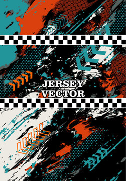 grunge Halftone and checkerd ...