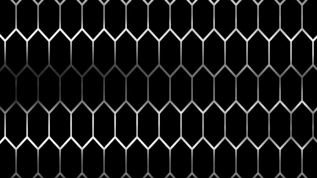 Dark hexagon grid tech pattern abstract background surface futuristic geometric seamless digital network structure minimal modern cyber texture polygonal matrix data connection symmetry depth shadow 