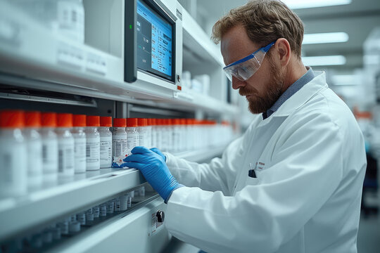 Force Measurement Displayed During Pharmaceutical Tablet Testing