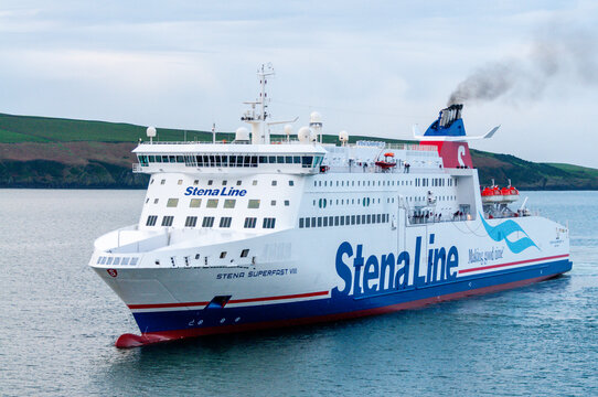 Stena Line's Superfast VIII in Lough Ryan, Scotland
