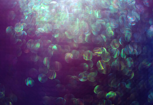 Greenish blue purple violet abstract dotted creative background photography