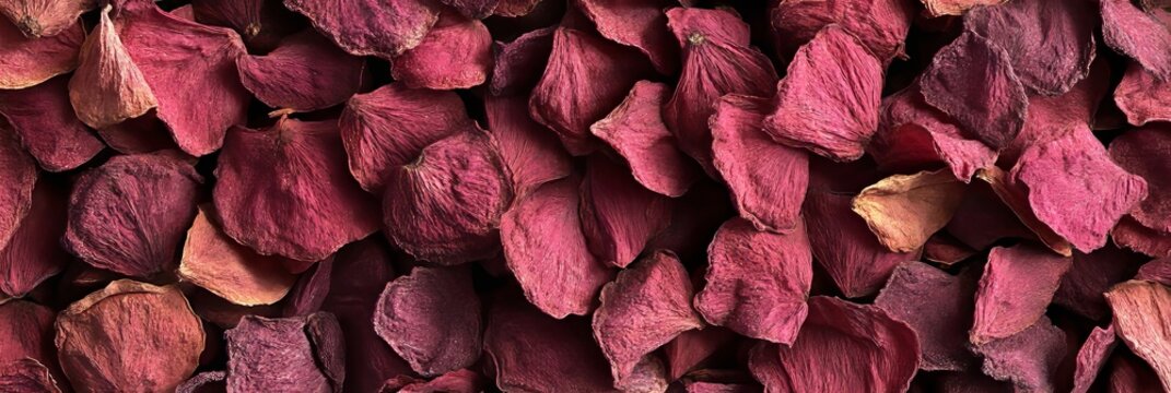 High Angle Artistic Design of Dried Sour Cherry Tidbits and Dehydrated Berry Fragments in Space