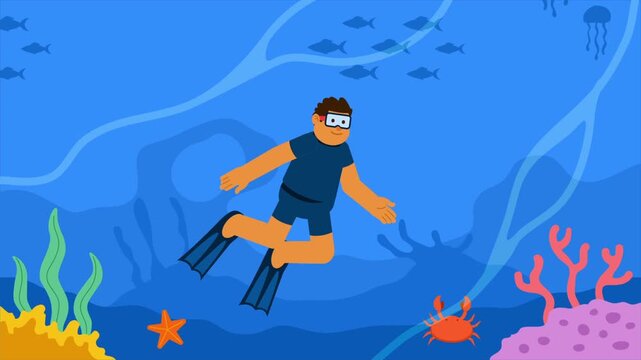 Under Water Diving