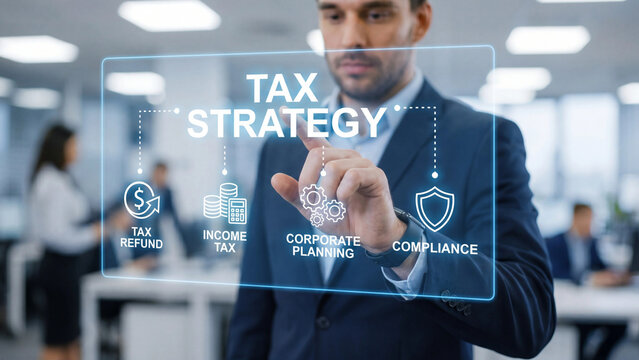 Tax strategy framework for corporate planning income tax management refund optimization and regulatory compliance in professional financial advisory and accounting services