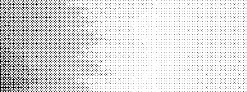 Black bg pixel with bitmap pattern and game bit for dither 8 background. Gradient technology horizontal and dot tile with spread grit and texture grunge illustration. Geometry video and template