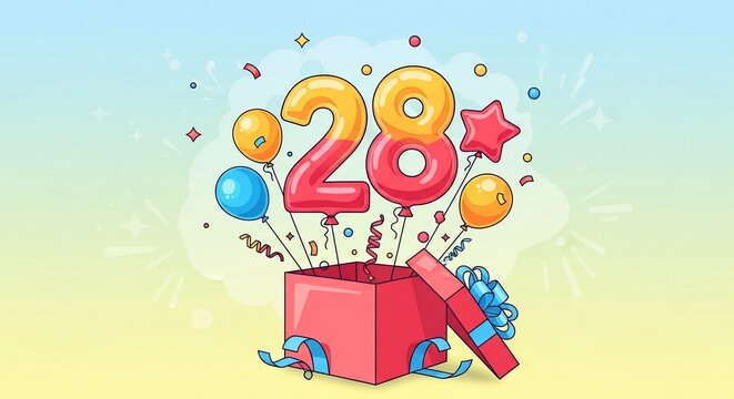 Twenty-Eight's Wishful Ascent: A Gift Unboxed