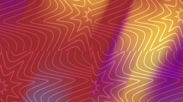 Abstract design of wavy lines and starburst patterns, ideal for backgrounds, prints, branding, and web graphics. Inspiring and vibrant.