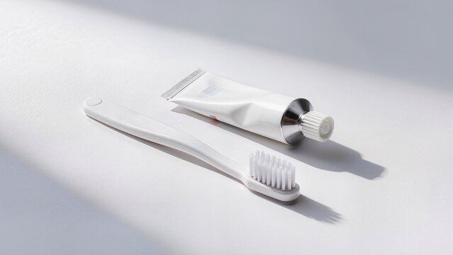 Toothbrush and Toothpaste Set