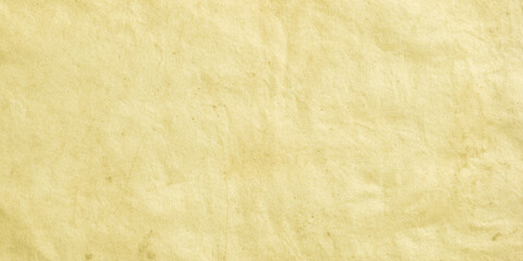 Obraz premium Yellow crumpled paper texture background with creases and folds vector illustration