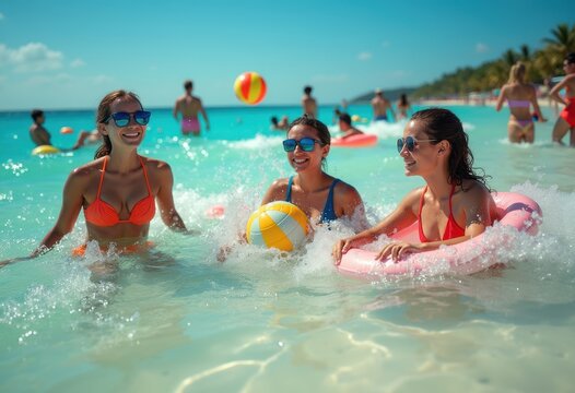 Vibrant Swimsuit Beach Water Activities Essentials for Fun and Adventure