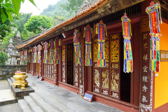 The Perfume Pagoda, A significant Buddhist Pilgrimage site in Vietnam.