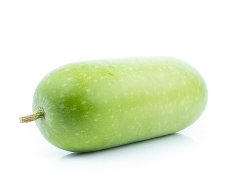 Fresh Winter melon isolated on white background