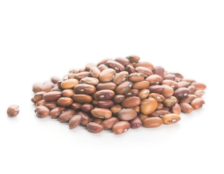 Fresh Horse gram isolated on white background