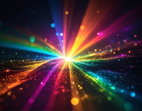 abstract colorful lights background