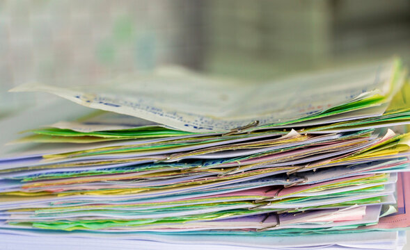 pending document in office
