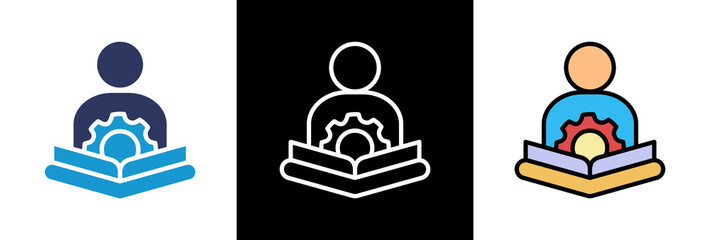Professional Skills triple icon © shelineline