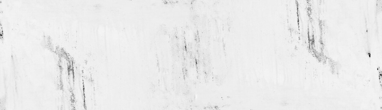 Abstract white cement texture with subtle black dots and grainy noise. Minimalist distressed concrete wall background with light grunge effect weathered surface and industrial urban grit